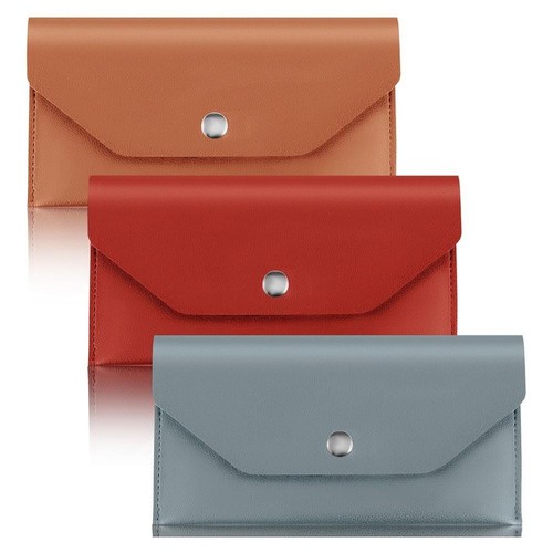 3pcs leather cash envelopes - 3pcs,