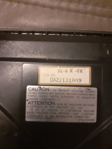 Technics direct drive - sl-6,
