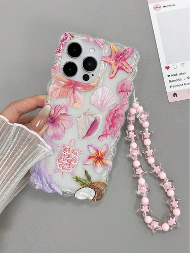Ocean element flower phone - ocean,