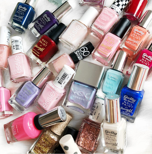 Mixed cosmetics nail polish - mixed,