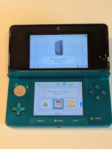 Nintendo 3ds blue - 3ds, blue/black