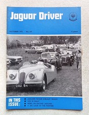 Jaguar Driver Magazine - October 1972 - No.147.