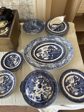 Churchill Blue Willow Pattern