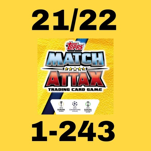 Match attax 1 243 - attax, 21/22