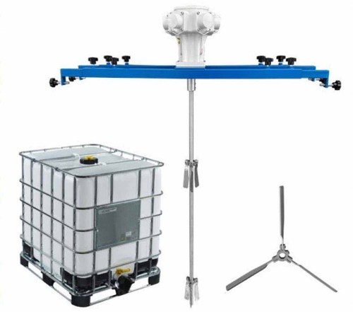 Ibc pneumatic tote - pneumatic, mixer