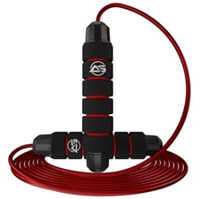 Adjustable Speed Skipping Rope PVC Coated Steel Jump Rope Crossfit