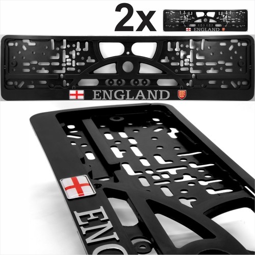 Black number plate - 2x,