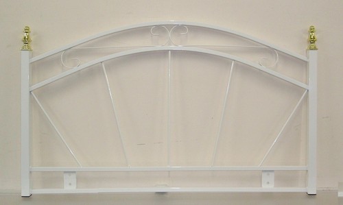 Metal 90cm single - single, headboard