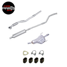 EXHAUST FOR VAUXHALL ASTRA MK4 MK5 1.6 1998-2013 - FRONT MIDDLE REAR + FITTINGS