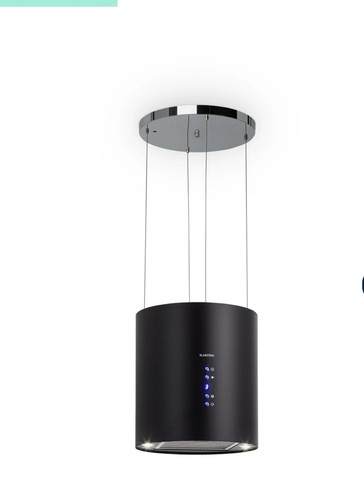 Klatstien black extractor hood