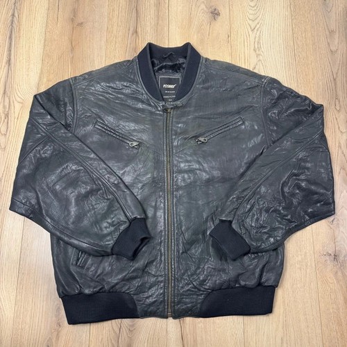 Rosner vintage leather bomber - vintage,