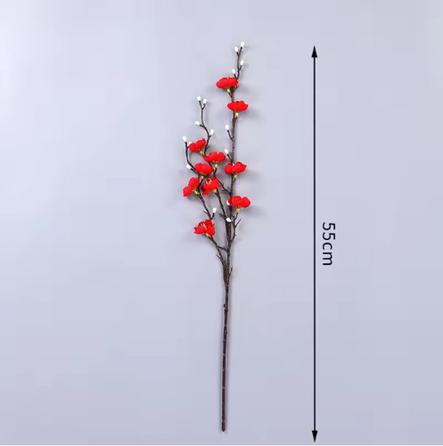 2pcs artificial plum - artificial, blossom