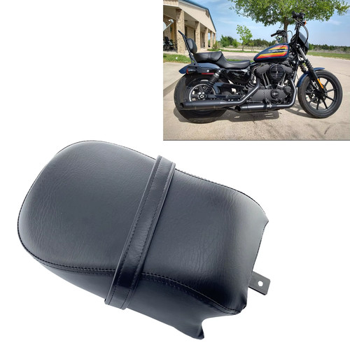 Black rear passenger pillion - black,