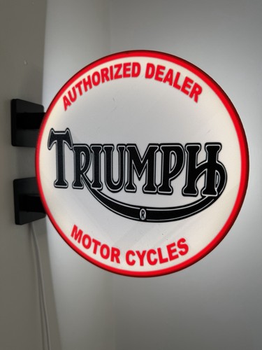Triumph workshop garage man - garage,