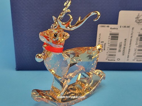 Swarovski winter reindeer - swarovski,