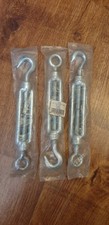Turnbuckle 10mm - Hook/Eye - 3 pieces