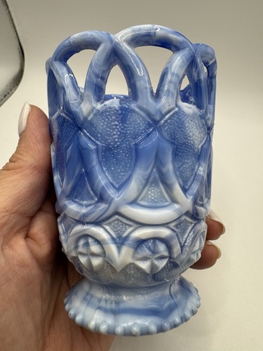 Vintage rare blue - blue, white