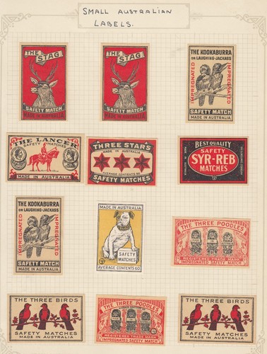 Old australian matchbox - 12,