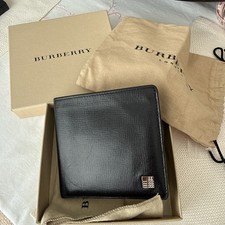 Burberry black Leather