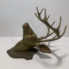 Vintage Large Brass 10 Point