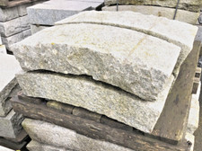 RUSTIC RADIUS GRANITE KERBS , EDGING ONLY £50!
