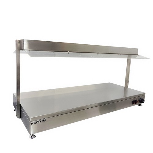 Hot plate with heated - hot,