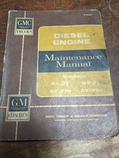 1963 GMC Diesel Engine