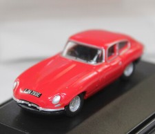 OXFORD DIECAST - 76ETYP002 - JAGUAR E-TYPE SERIES 1 COUPE  HARD TOP - CARMEN RED