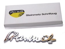 Steinmetz lettering chrome