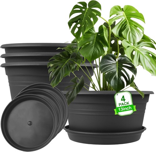 Large flower pots set 4 - large,