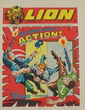 Lion Comic x3 - British Comic - 7/12/68, 14/12/68 & 21/12/68