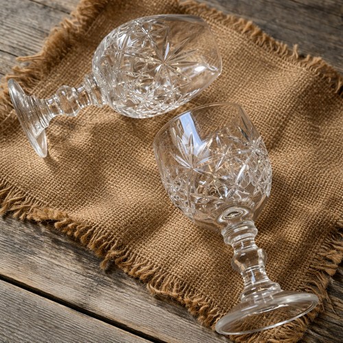 Heavy cut crystal - crystal, of