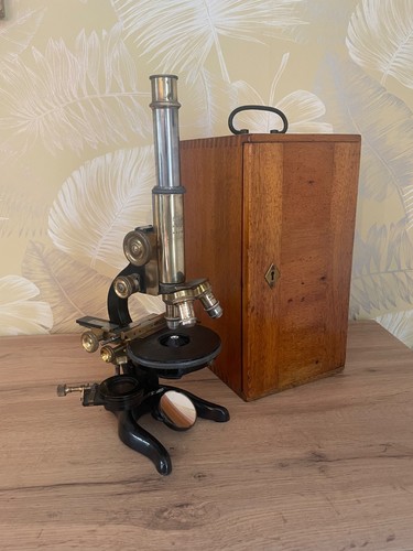 Antique leitz wetzlar brass - leitz,