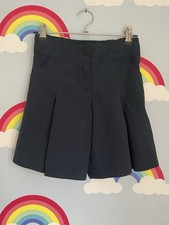 Girls M&S Navy Blue School