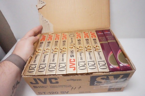 Jvc blank video cassette - jvc,