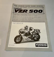 Kyosho YZR 500 Manual Rc 1/8