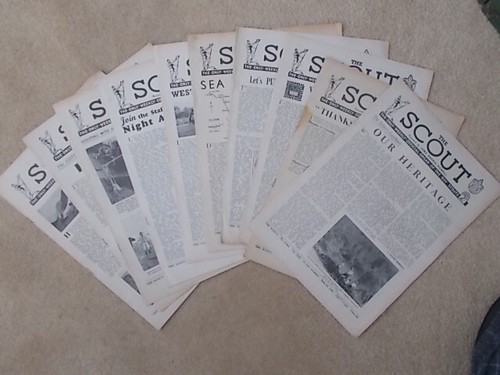 Vintage the scout magazine - scout,