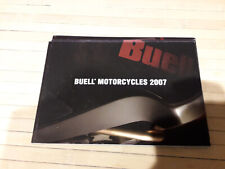 Buell Motorcycle Range Brochure 2007
