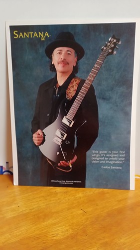 Prs santana 2012 guitar - prs,
