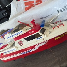NIKKO Fire Boat RESCUE Cruiser Radio Controlled Boat