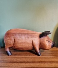 Chonky Carved Painted Wooden