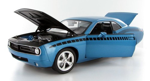 Plymouth cuda concept - concept, blue