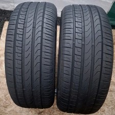 2 X 225 45 18 Tyres 91W ,  PIRERLLI, CINTURATO P7  , Runflat , * Mark, 7mm