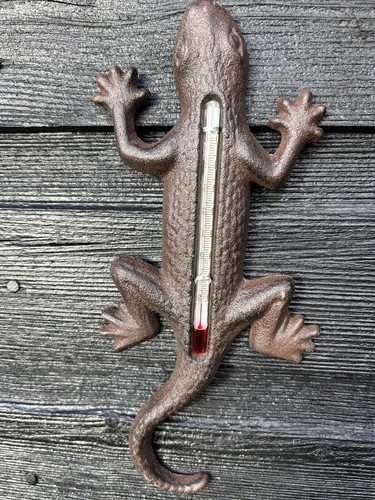 Gecko cast iron wall - gecko,