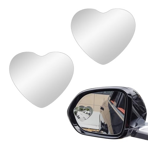 Heart shaped blindspot mirror - blindspot,