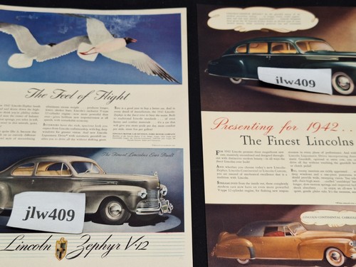 Vintage 1942 lincoln zephyr - 2,
