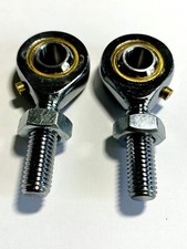 Go Kart Trackrod Ends 8mm Male + Lock Nuts = Rotax TKM 100cc x2