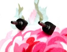 Brand New Saint Laurent Dark Chocolate Tribute Sandal Heel Tips