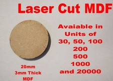 20mm Circle Round Bases in