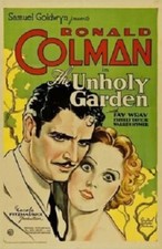 The Unholy Garden DVD - Ronald Colman dir. Fitzmaurice Pre-Code Drama Film 1931